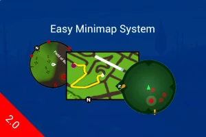 Easy Minimap System MT - GPS, Minimap, Worldmap, Fog of War & More