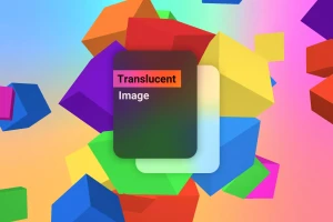 Translucent Image - Fast UI Background Blur