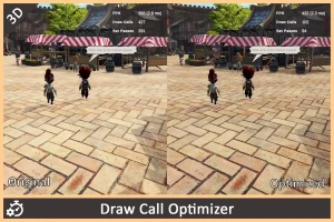 Draw Call Optimizer - Just One Click