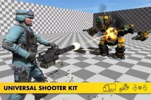 Universal Shooter Kit: FPS, TPS, TDS